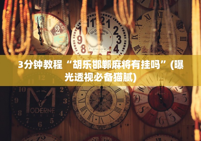 我来教教大家新道游开挂辅助软件[真的有挂]