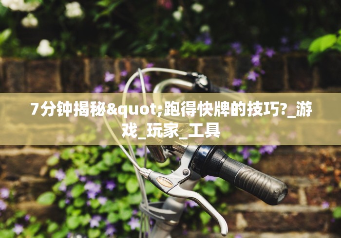 7分钟揭秘"跑得快牌的技巧?_游戏_玩家_工具