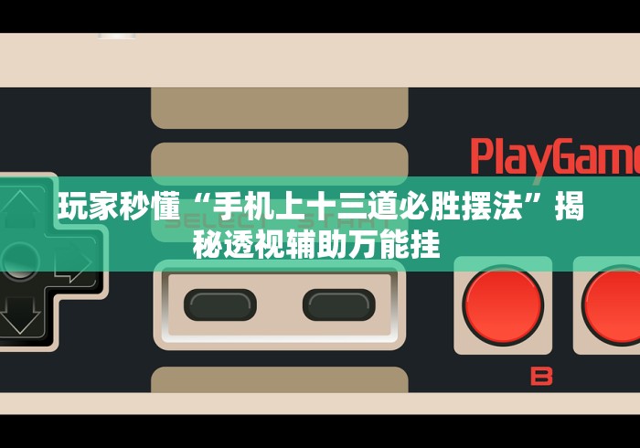 玩家秒懂“手机上十三道必胜摆法”揭秘透视辅助万能挂 