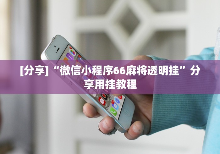 [分享]“微信小程序66麻将透明挂”分享用挂教程
