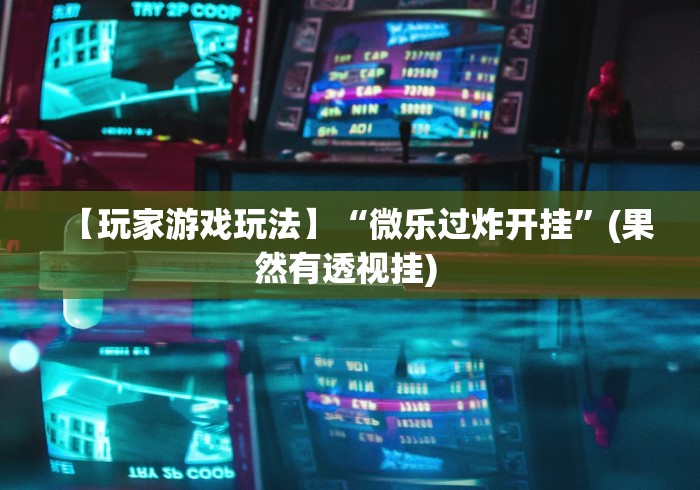 【玩家游戏玩法】“微乐过炸开挂”(果然有透视挂) 