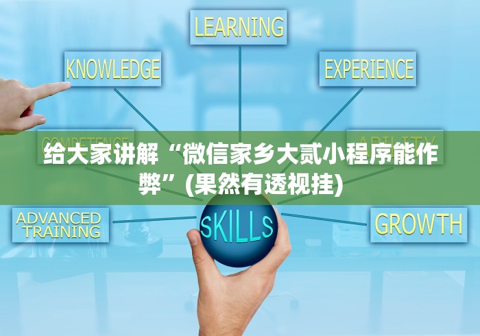 给大家讲解“微信家乡大贰小程序能作弊”(果然有透视挂)