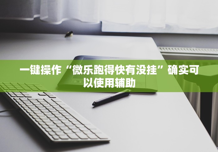 一键操作“微乐跑得快有没挂”确实可以使用辅助