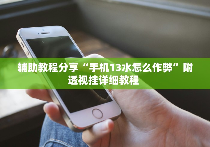 辅助教程分享“手机13水怎么作弊”附透视挂详细教程 