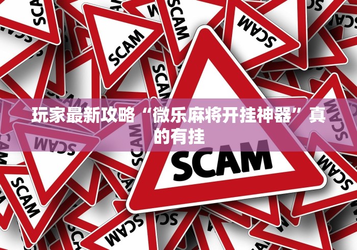 玩家最新攻略“微乐麻将开挂神器”真的有挂