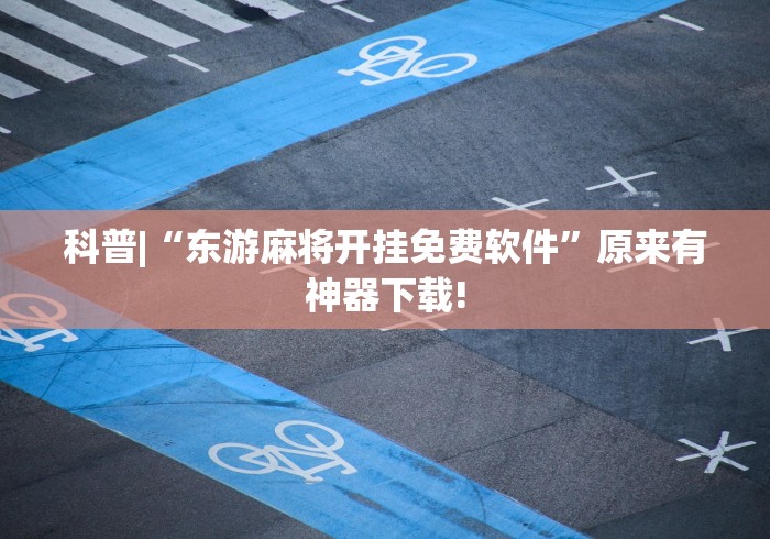 科普|“东游麻将开挂免费软件”原来有神器下载!