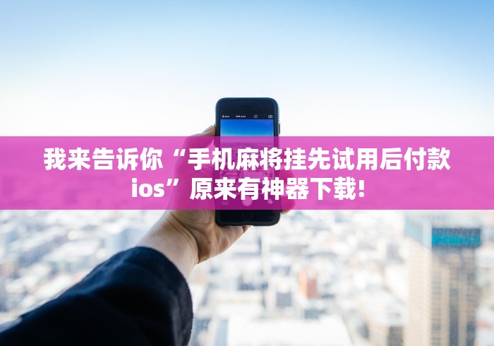 我来告诉你“手机麻将挂先试用后付款ios	”原来有神器下载!