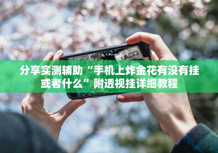 分享实测辅助“手机上炸金花有没有挂或者什么”附透视挂详细教程