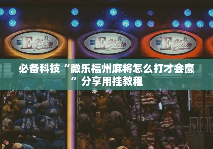 必备科技“微乐福州麻将怎么打才会赢”分享用挂教程