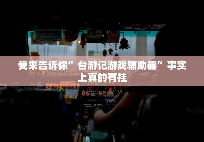 我来告诉你”台游记游戏辅助器”事实上真的有挂