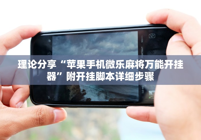 理论分享“苹果手机微乐麻将万能开挂器	”附开挂脚本详细步骤