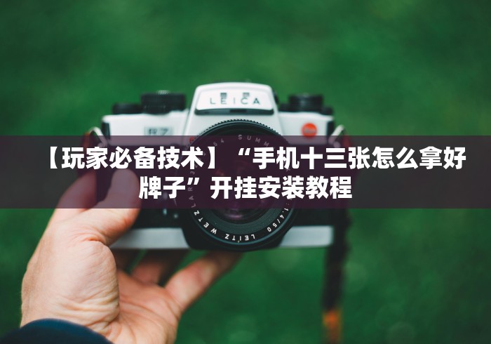 【玩家必备技术】“手机十三张怎么拿好牌子”开挂安装教程