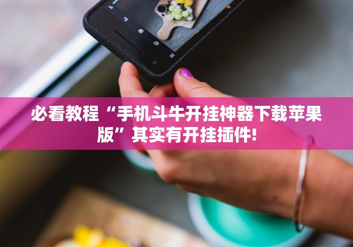必看教程“手机斗牛开挂神器下载苹果版”其实有开挂插件!