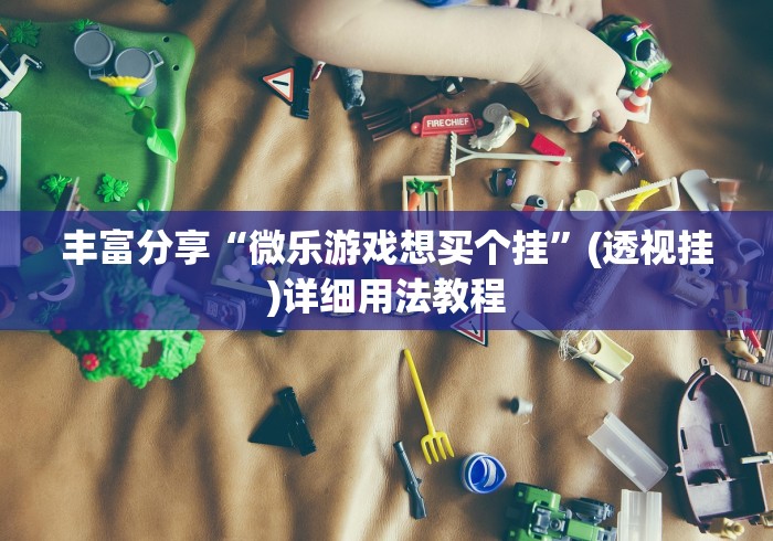 丰富分享“微乐游戏想买个挂”(透视挂)详细用法教程