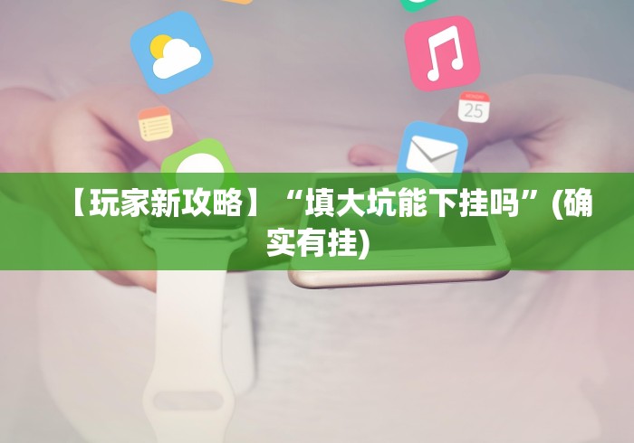 【玩家新攻略】“填大坑能下挂吗”(确实有挂)
