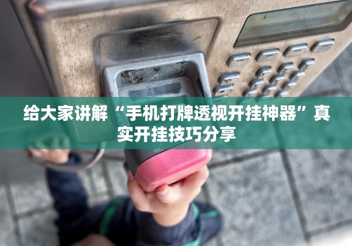 给大家讲解“手机打牌透视开挂神器”真实开挂技巧分享
