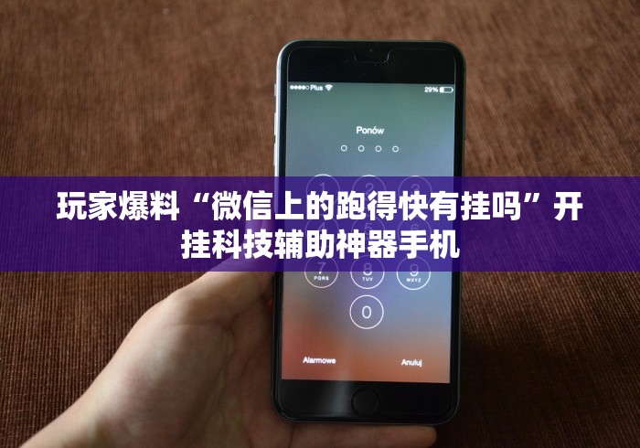 玩家爆料“微信上的跑得快有挂吗”开挂科技辅助神器手机