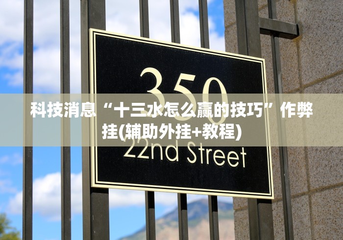 科技消息“十三水怎么赢的技巧”作弊挂(辅助外挂+教程)