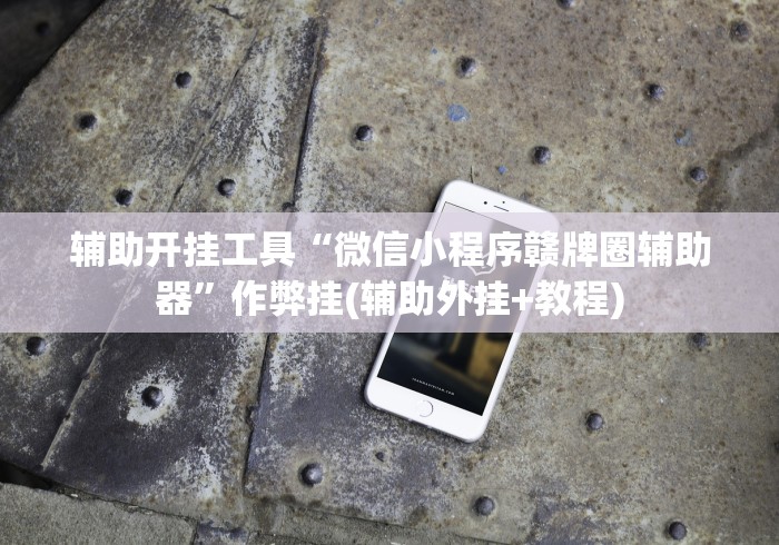 辅助开挂工具“微信小程序赣牌圈辅助器”作弊挂(辅助外挂+教程)