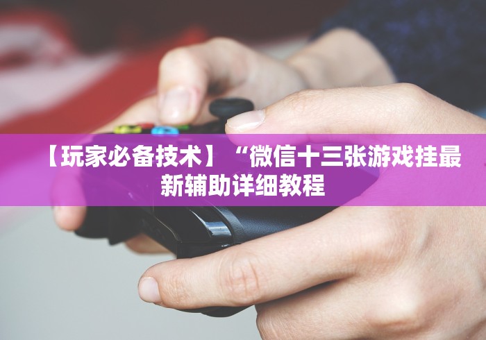 【玩家必备技术】“微信十三张游戏挂最新辅助详细教程