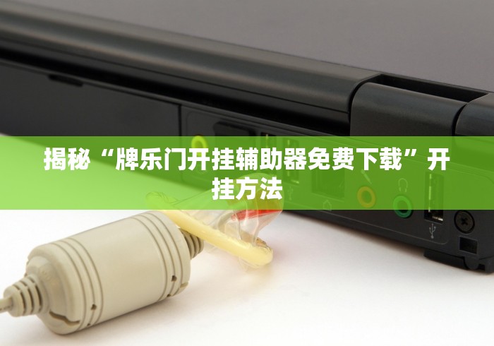揭秘“牌乐门开挂辅助器免费下载”开挂方法