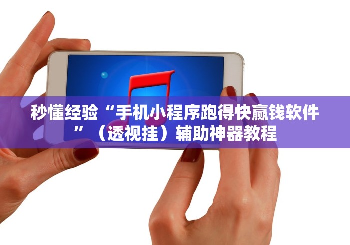 秒懂经验“手机小程序跑得快赢钱软件”（透视挂）辅助神器教程